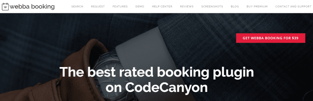 Webba Booking - Top 7 WordPress Booking Plugins for Small Business Websites - Small Business Web
