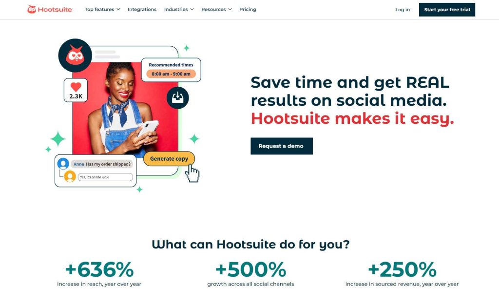 AI-Driven Social Media Management Tools for Small Businesses(Hootsuite) - SmallBusinessweb