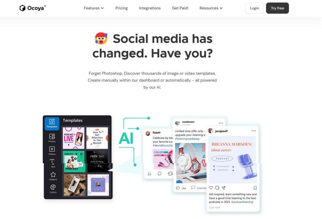 AI-Driven Social Media Management Tools for Small Businesses(Ocoya) - SmallBusinessweb