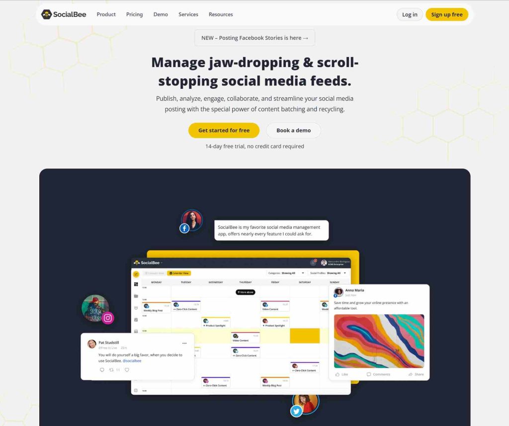 AI-Driven Social Media Management Tools for Small Businesses(SocialBee) - SmallBusinessweb