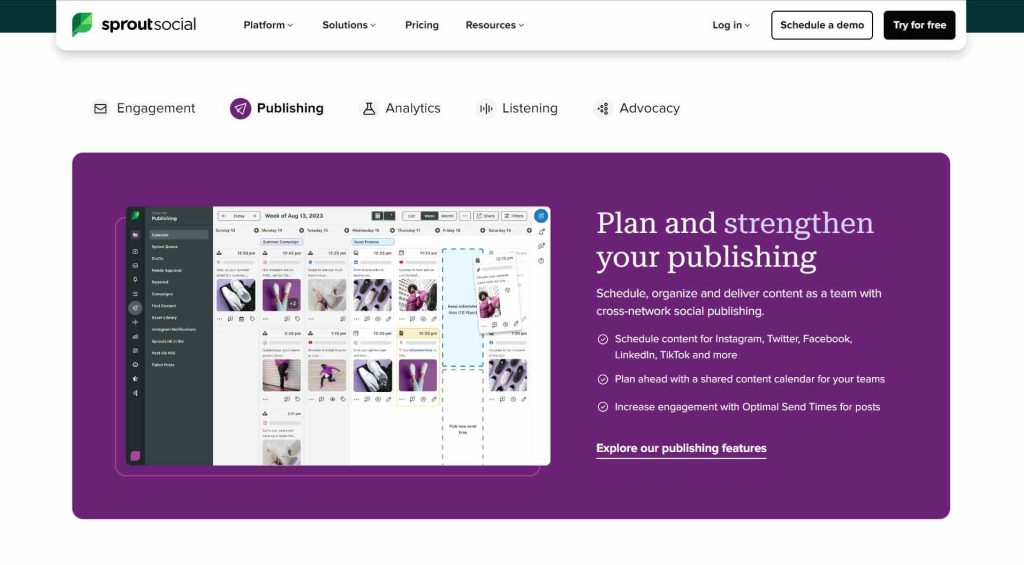 AI-Driven Social Media Management Tools for Small Businesses(SproutSocial Plan and Publishing) - SmallBusinessweb
