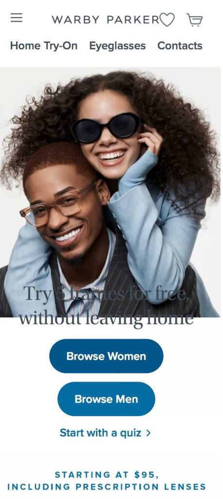 Minimalist Design Trends(Mobile-centric design) - SmallBussinessWeb