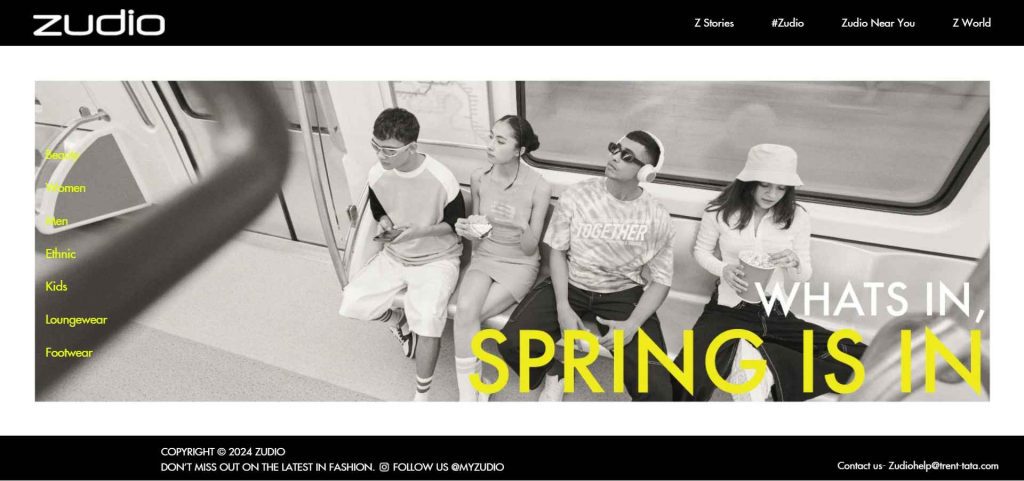 Minimalist Design Trends(Dark Mode and Color Schemes zudio) - SmallBusinessWeb