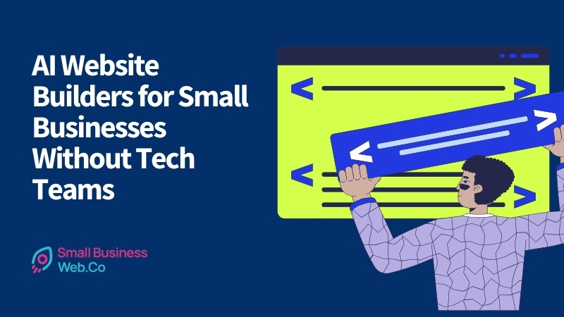 AI Website Builders for Small Businesses Without Tech Teams