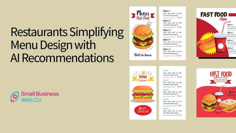 Restaurants Simplifying Menu Design with AI Recommendations