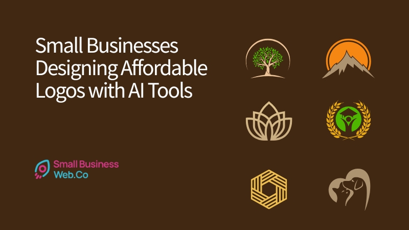 Small Businesses Designing Affordable Logos with AI Tools