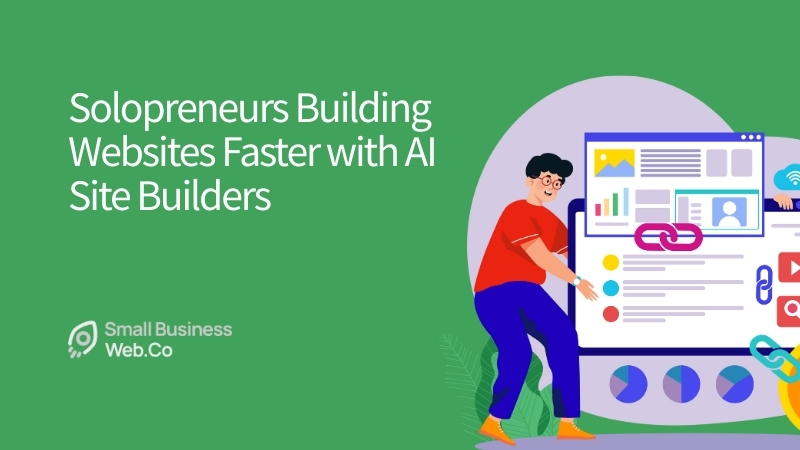 Solopreneurs Building Websites Faster with AI Site Builders